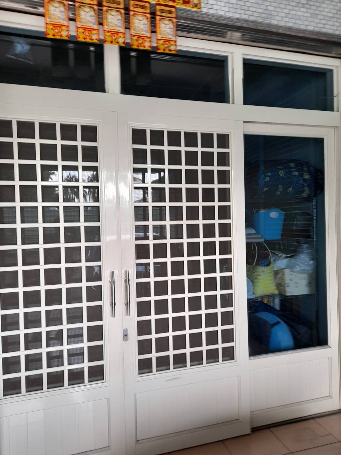 滑動式防盜鋁門