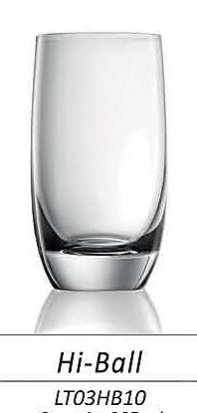 Lucaris路卡瑞司水晶杯上海系列LT03HB10上海高飛球杯(Hi-Ball)