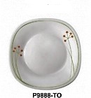 義大利--TrendyOrange蛋白晶石強化玻璃-P9888-TO甜點盤徑20cm