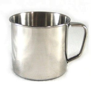 304白鐵口杯(含蓋)13CM