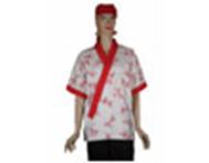 A250日本服-竹花配紅門襟(不含帽)