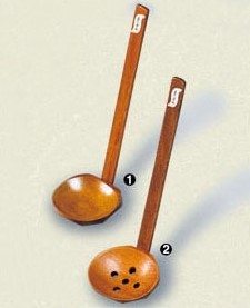 K42長柄拉麵匙(有孔)