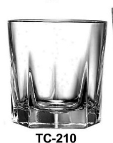 TC210台玻五角杯系列-五角洛克杯(6入)