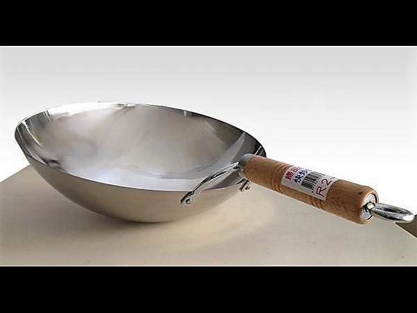 木柄白鐵快炒鍋尺3