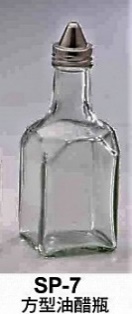 調味瓶、胡椒罐系列-SP7方型油醋瓶