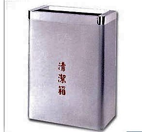 302-D3不銹鋼擦手紙垃圾桶