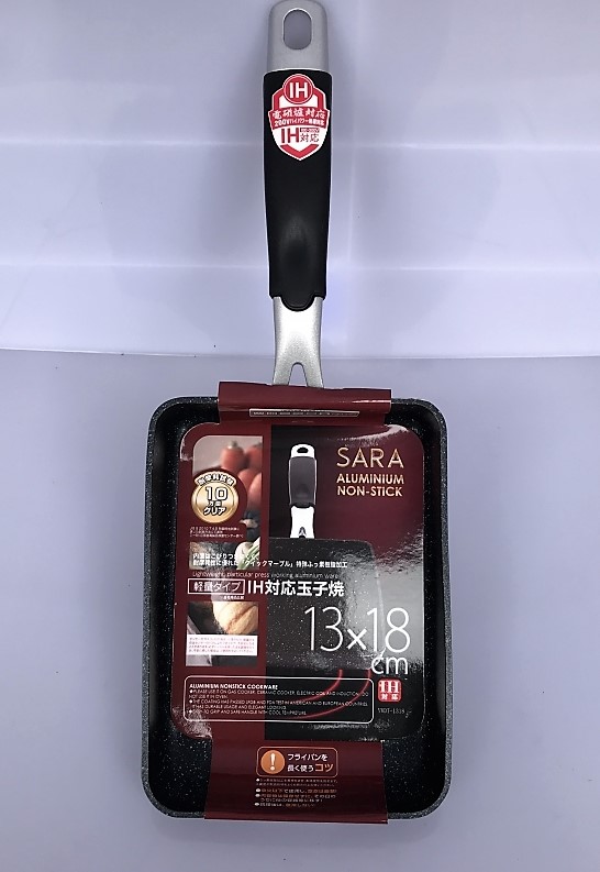 日本SARA不沾大理石輕量玉子燒-可電磁爐