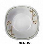 義大利--TrendyOrange蛋白晶石強化玻璃-P9887-TO深湯盤徑22.5cm