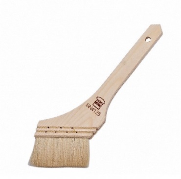 SN4125木柄斜羊毛刷短