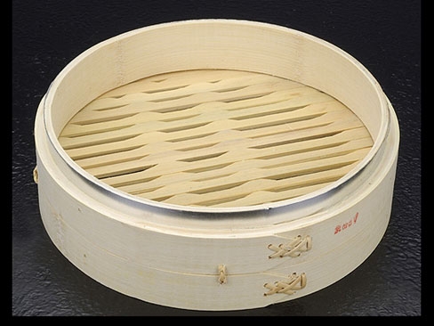 Q02-9B竹蒸籠層9寸