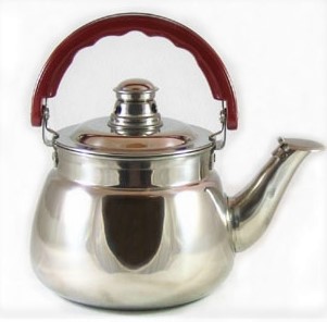 白鐵笛音茶壺9L