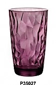 平底杯-義大利系列-P32257鑽石飲料杯(紫)470cc