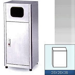 305-A不銹鋼煙灰、垃圾桶(前孔)