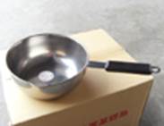 白鐵雪平鍋(捲邊)