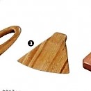 K55-14竹披薩刀(PIZZA刀)-扇形