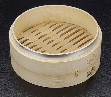 Q02-5B竹蒸籠層5.5寸