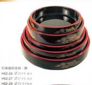 H62-29松葉壽司桶-圓29.5*6cm