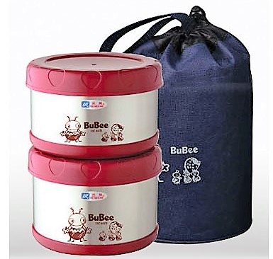 三光B-1000蘇香真空保溫便當盒(2入)