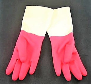 康乃馨雙色手套8吋(1雙入)