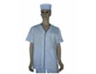 A206日本服-單扣藍邊短袖(不含帽)