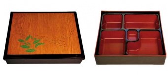 HT03日式鰻飯盒【小葉】27*21*6.5cm