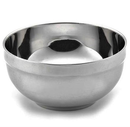 白鐵沙拉碗(隔熱碗)24CM