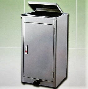 303-C腳踏式長方垃圾桶