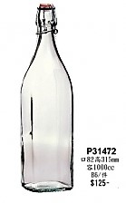 P31472義大利方型醃漬瓶1000cc