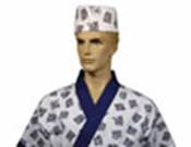 A310廚師帽(魚字花)