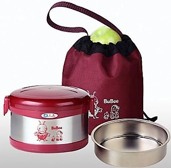 三光J-950佳用真空保溫便當盒(2入)