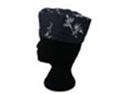 A310-8藍底竹花廚師帽