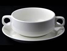 雙耳湯碗底盤(不含碗)P04905