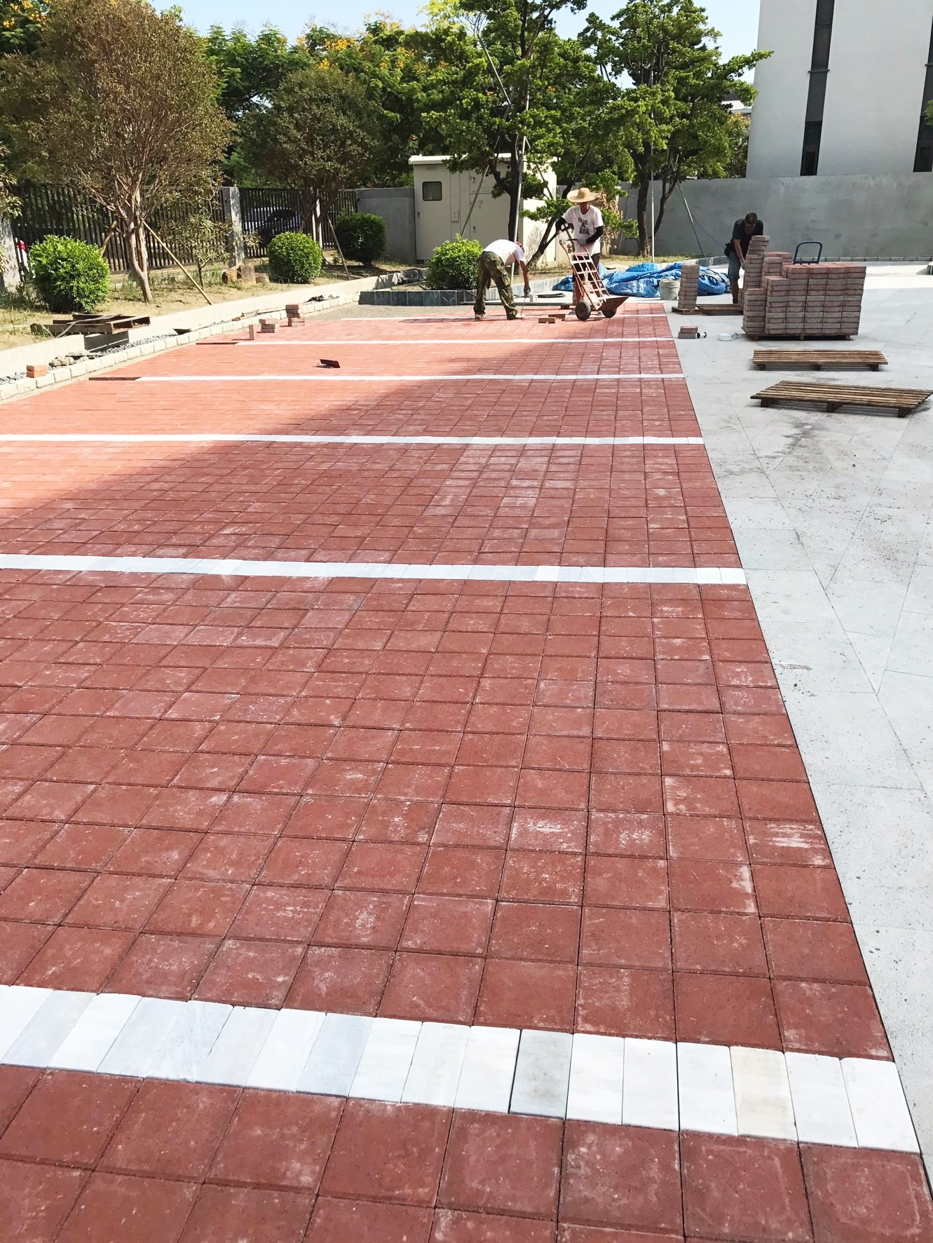 人行道磚-平板磚