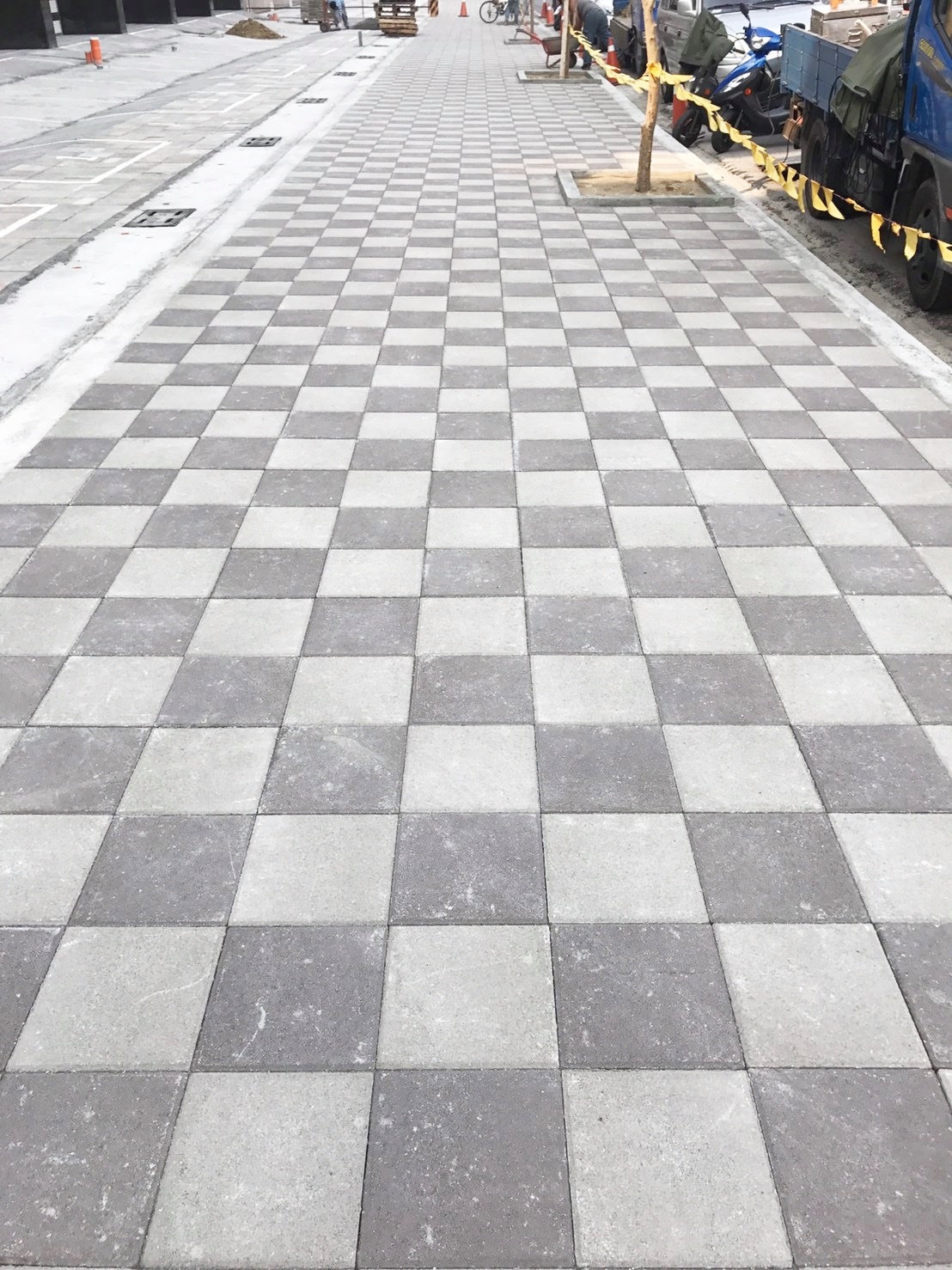 人行道磚-平板磚
