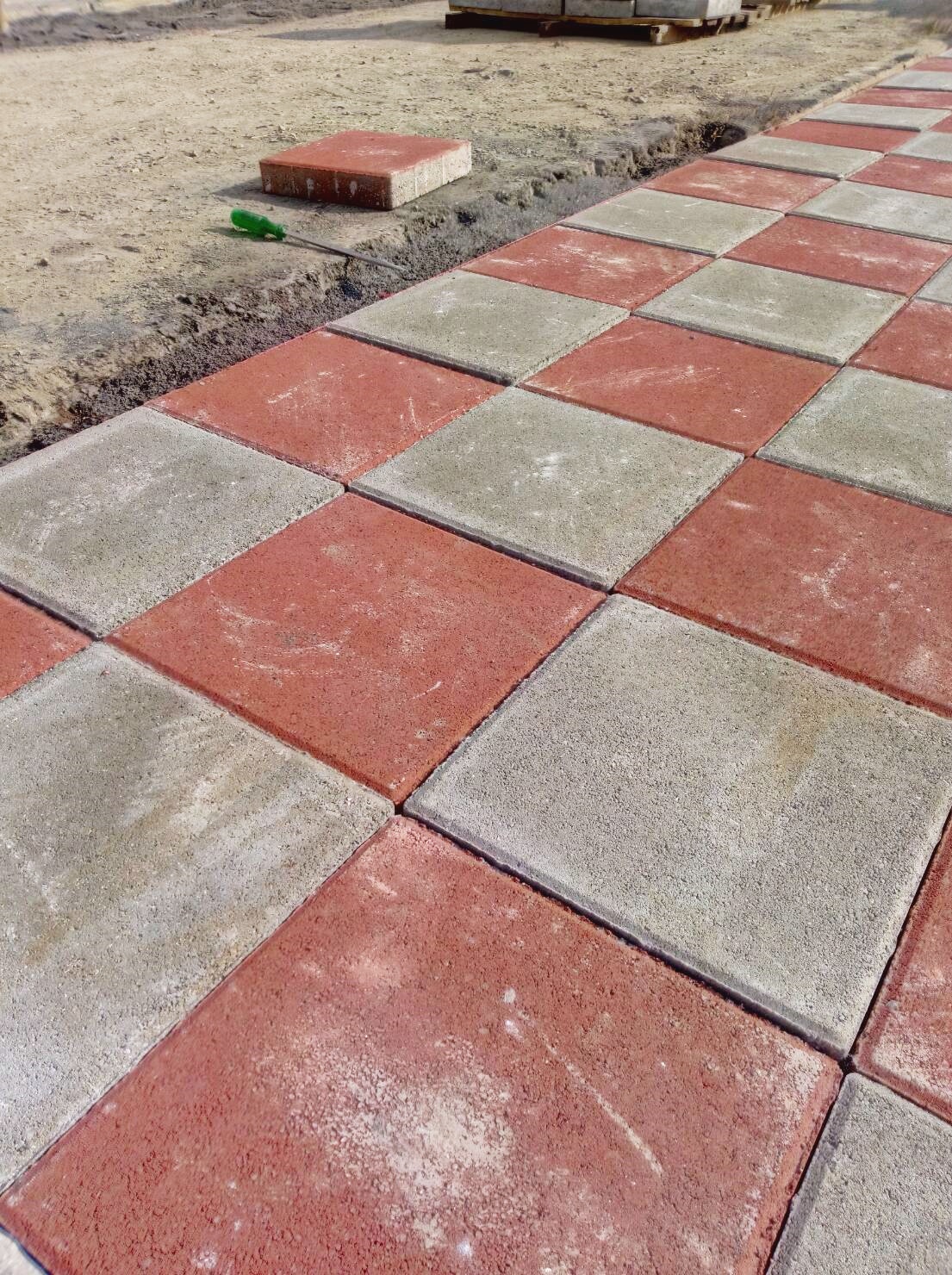 人行道磚-平板磚