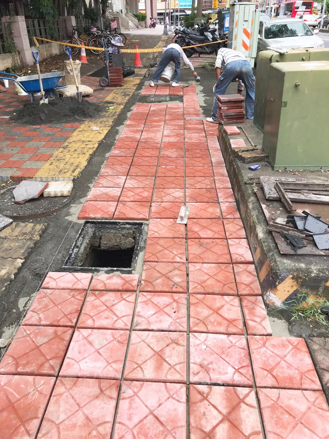 磚塊系列-紅路磚