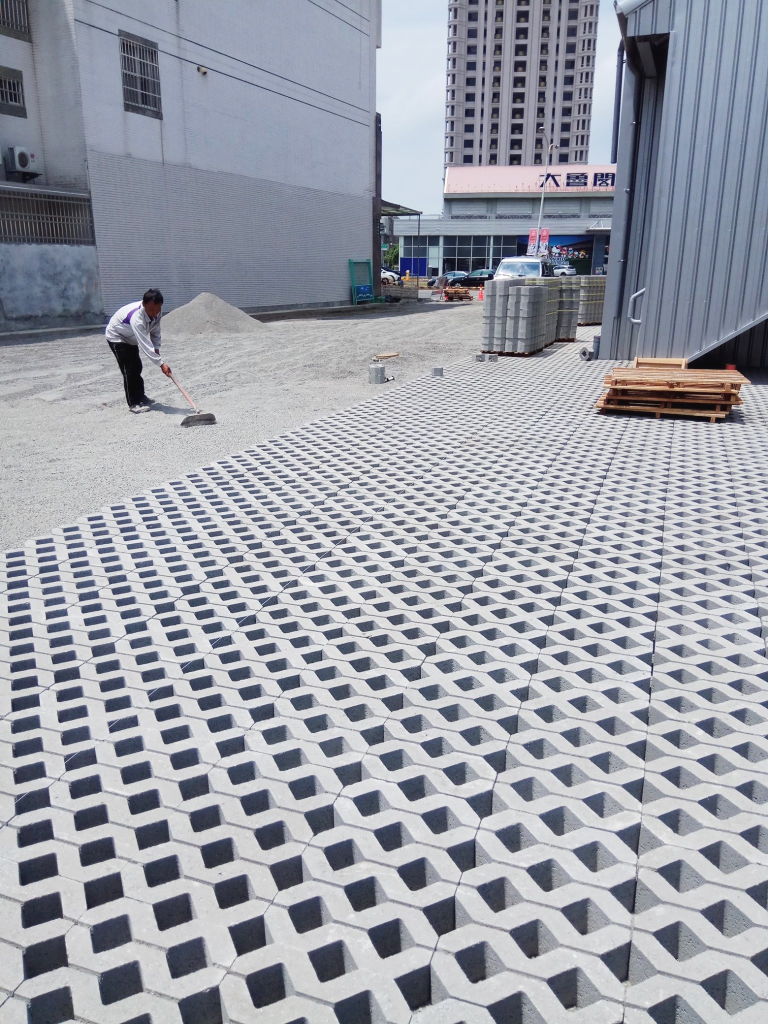 磚塊系列-植草磚