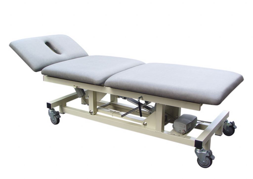 電動昇降三折治療床
