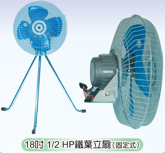 18吋HP變速鐵葉立扇