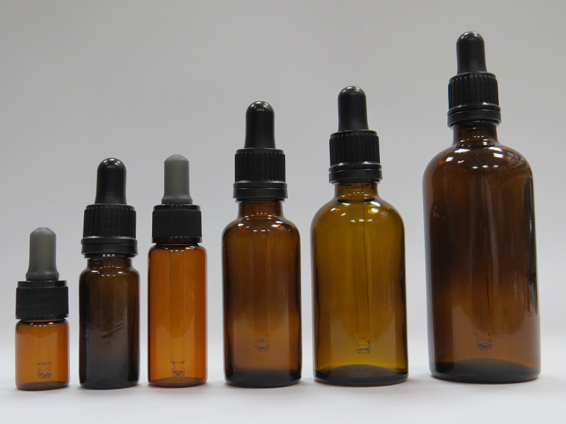 茶色滴管玻璃瓶