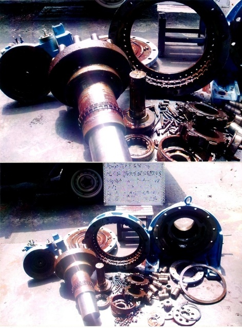 二段式附扭力限制器減速機