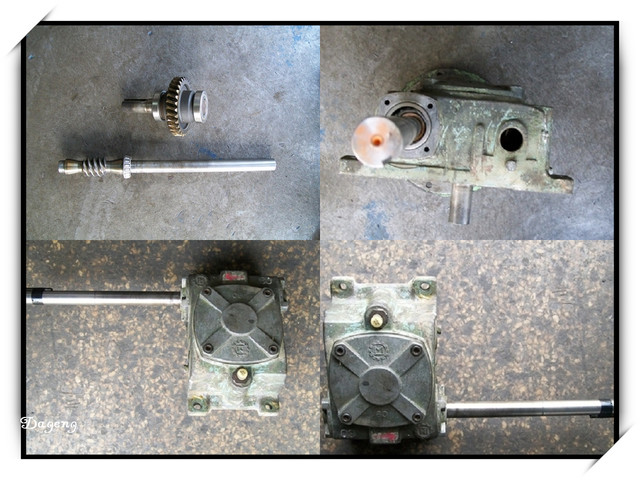 攪拌用蝸輪減速機