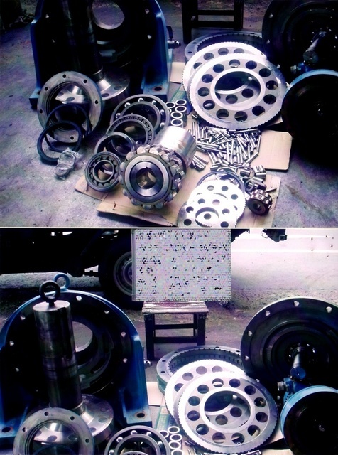 二段式附扭力限制器減速機