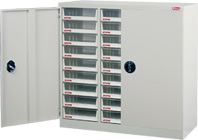 鋼製A4X加門型落地型效率櫃