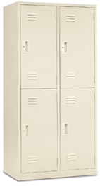 鋼製四人內務櫃