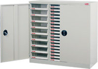 鋼製A4X加門型落地型效率櫃