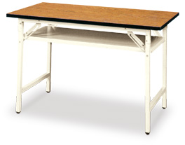 鋼製PU邊木紋面折合式會議桌