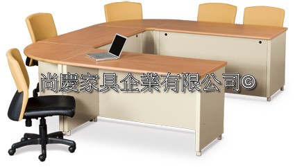 鋼製AT腳ㄇ型組合會議桌組