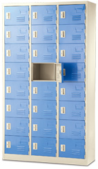 鋼製24人份鞋櫃
