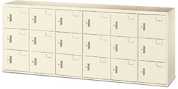 鋼製18人份鞋櫃